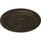 Ekena Millwork Alexandria Rope Ceiling Medallion (Canopies up to 4 5/8"), 19 5/8"OD x 1 1/2"P, Stone Hearth Crackle CM18ALSHC - alternate 3